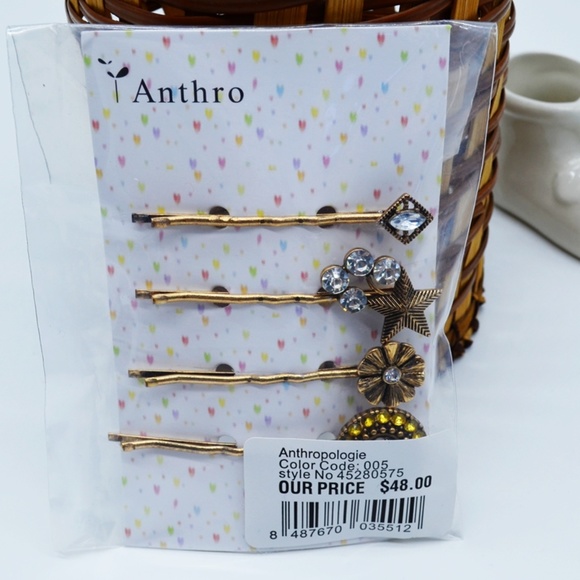 Anthropologie Hair Pin Set - Picture 2 of 3